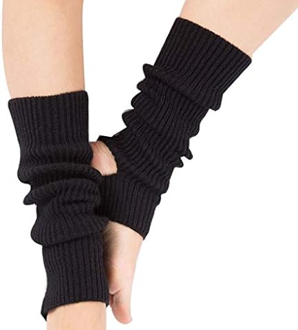 Thigh High Leg Warmers for Women - with Silicon, Medium size, Gray - Pole  Tribe