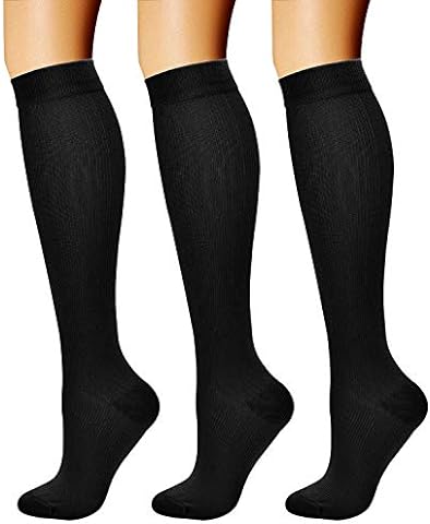 Laite Hebe Plus Size Compression Socks for Women and Men-3 pairs Wide Calf  Knee High Support for Circulation