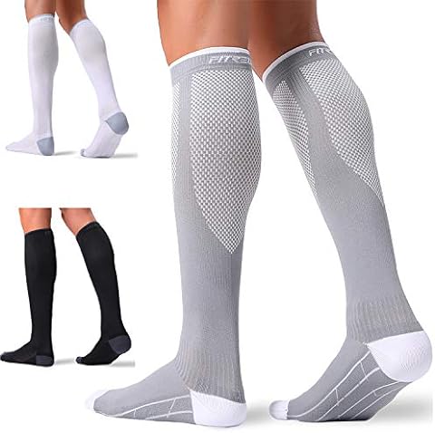  SB SOX Lite Compression Socks (15-20mmHg) for Men & Women – Best  Socks for All Day Wear! (Black/Blue, S/M) : Clothing, Shoes & Jewelry
