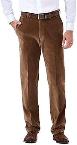 WDIRARA Men's Drawstring Waist Zipper Hem Corduroy Cargo Pants with Pockets  Khaki S at  Men's Clothing store