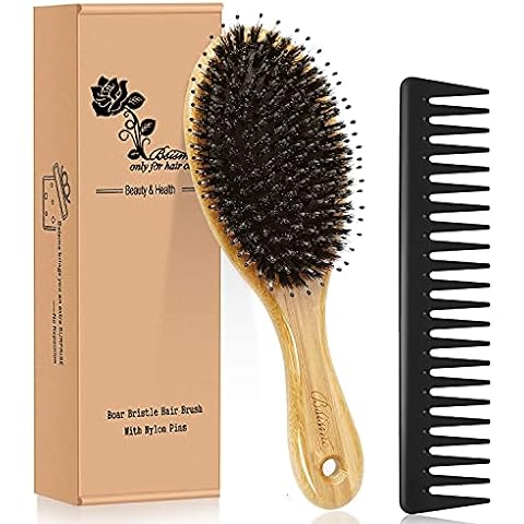 Hair Brush for Thick Hair, HIPPIH Paddle Hairbrush for Women, Men