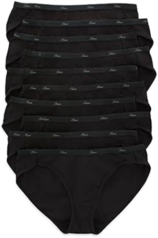 Buankoxy 6 Pack Women's Low-Rise String Bikini Panty Stretch  Briefs(Multi-color,Size6)