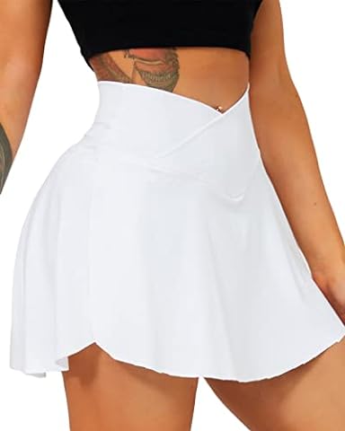 Women's Pleated Tennis Skirt with Pockets Athletic Skort Workout GYM Golf  Skirts