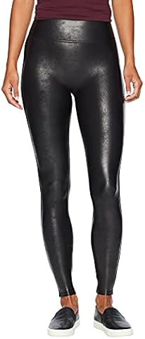 Red Hot by SPANX Women's Leather Look Shaping Leggings, Very