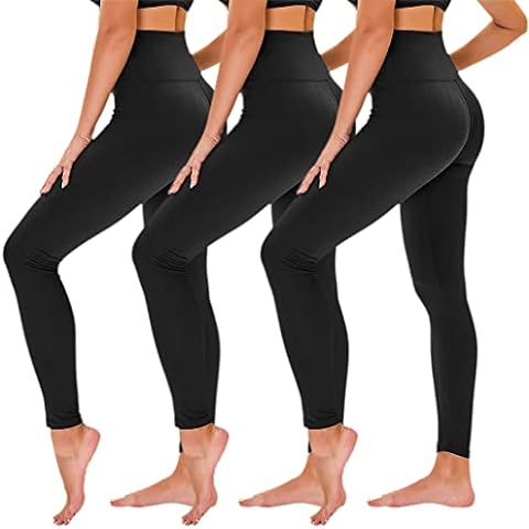 GROTEEN Faux Leather Leggings for Women Stretchy High Waisted