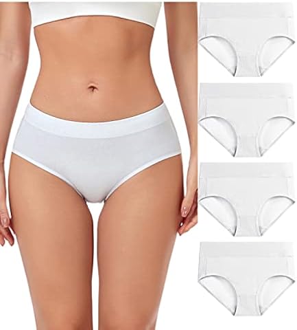 Boody Women's Midi Brief Underwear - Mid-Rise Panties for Women